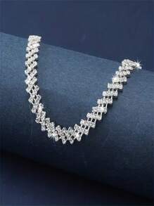 1 pièce Collier chaîne griffes de de luxe, cadeau de mariage et de fiançailles pour femmes