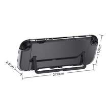Clear Dockable Case For Switch 2, Protective PC Shell Case, Slim Design Transparent Controller Cover With Detachable Joycon Compatible With New Switch 2 7.9 Inch - Transparent - View 5
