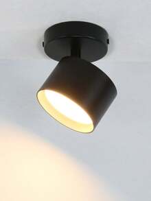 CANMEIJIA GX53 嵌入式吸顶灯，黑白两色可选，带/不带灯泡，铝制材质，兼容 GX53 灯泡。适用于商店、书房、卧室、客厅、咖啡厅、展厅、画廊、博物馆、走廊、门廊。请根据您的需求选择尺寸。