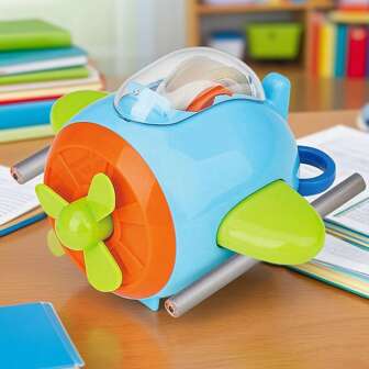 6-In-1 Removable Aircraft Shape Creative Stationery Learning Toy, Interesting And Educational