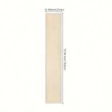 1 pièce Chemin de table en polyester personnalisé, design personnalisé, fanion de table vierge 13" X 72", pour fête, Saint-Valentin, Noël, Nouvel An, anniversaire, décoration de banquet de mariage
