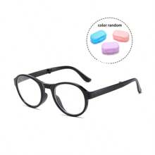 [Free Protection Case]1Pc Fashion Portable Folding Reading Glasses Blue Light Blocking Square Frame Presbyopic Glasses For Women Men - With Eyeglasses Protected Box,Casual Chic Lightweight,Flower Printed, Daily Use,1.0 To 4.0