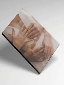 1 Peça Arte em Tela Personalizada com Foto - Decoração de Parede com Padrão Pintado à Mão Personalizado, Decoração Minimalista para Casa - Obra de Arte Emoldurada de Alta Qualidade, Adequada para Sala de Estar, Quarto, Casamento, Aniversário, Presente do Dia dos Namorados - Pôster em Tela, Arte de Parede em Tela, Arte de Quarto, Reprodução Fotográfica de Alta Qualidade, Design Plano 2D, Decoração de Ambiente Perfeita. Vendido por ColorScape. ,Amor Eterno, Arte de Parede da Galeria - Multicolorido - Visão 6