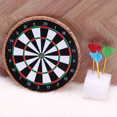 Mini Realistic Dart & Model Decor, Miniature Sports Equipment Model Accessory, Dollhouse Decoration, Tiny Scene DIY Parts, Collectible Gift For Hobbyists And Enthusiasts