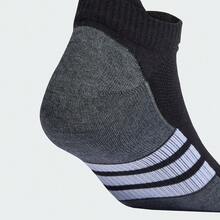 Adidas 3双男女款短袜超值装，PRF T CC LOW JC6449 - 黑色 - 查看 2