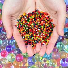 10000pcs Water Jelly Bead Filler - For Floating Candle Making, Wedding Party, Home Decor Plants And Crafts Beads (Swell When Absorbing Water)
