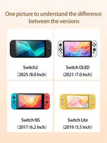 Switch 2. Generation Spielekonsole Niedlicher Welpen Würfel Muster Schutzcase, kompatibel mit Switch NS/Switch OLED/Switch Lite, Mehrfarbige Weiß/Rosa/Gelb TPU Weiche Schale Transparente Hülle, Universal Grifffschutz, Switch Controller Schutz, Switch Gaming Zubehör, Stoßfest rutschfest kratzfest, Stilvoller Entwurf