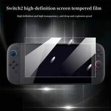 wifit Switch2 hochauflösende gehärtete Bildschirmfolie, hochauflösend und hochdurchlässig, stoßfest und explosionsgeschützt