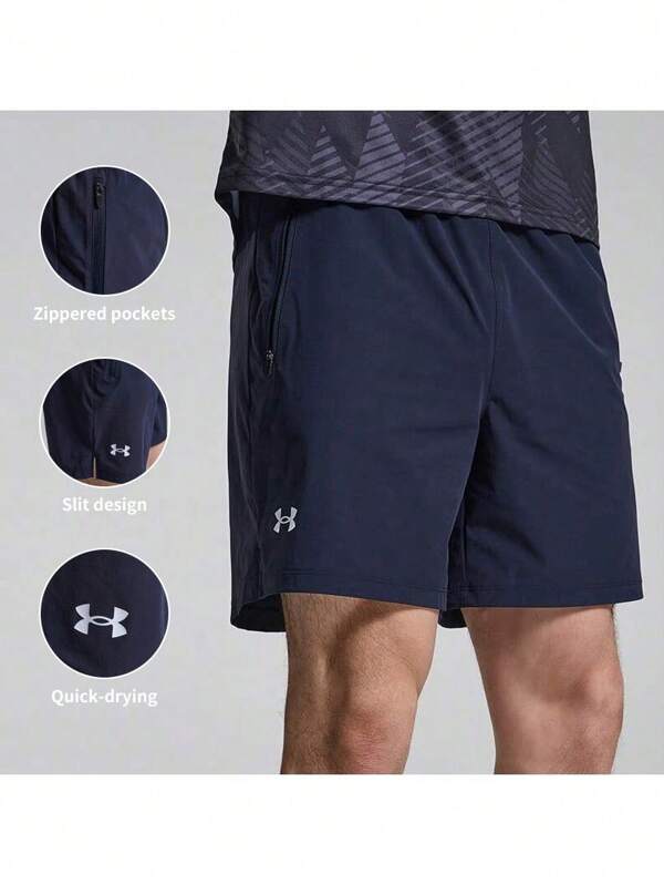 Under Armour Pantaloni scurți casual pentru bărbați, vara 2024, la modă, pentru antrenament, fitness, 22500214-001