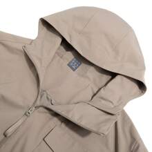 New Balance Chaqueta deportiva casual y de trabajo a prueba de viento con capucha para hombre NB 2025, modelo NAF17021GR