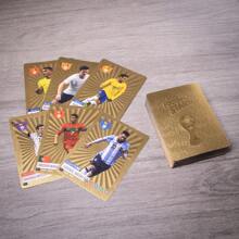 Banpresto 55 pezzi Carte di stelle sportive in scatola impermeabile, carte da collezione, accessori per fan, piccoli regali, decorazioni per fan, regalo festivo