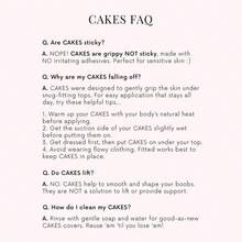 [ Value Pack Of 2 ] CAKES Invisible Chest Patch Low Collar/Bareback Special "Non Glue" Nipple Patch Say Goodbye To Sticky Feeling For Daily Necessities