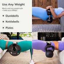 Belt Mini -  Exercise Hip Thrust Belt Mini – For Dumbbells, Kettlebells, And Plates – Slip-Resistant Padding For Hip Protection – Perfect For Gym, Home, And On-The-Go Workouts - D - Xem 5
