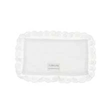1PC Heart Lace Napkin Set - Floral Embroidered Table Mats With Matching Coasters - Multicolor - View 13