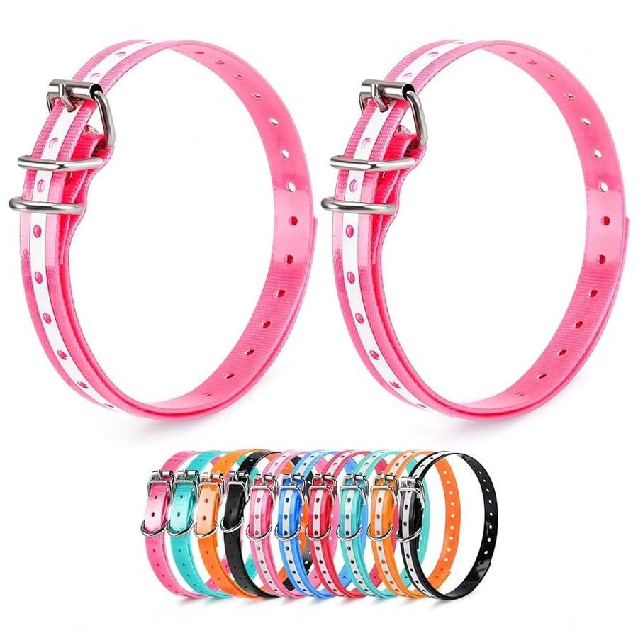 Replacement Collar Strap, Compatible With Petsafe,Patpet,Sportdog,Garmin,Dogtra,Etc Most Training Collar/Fence Reciever, - Multicolor - View 1