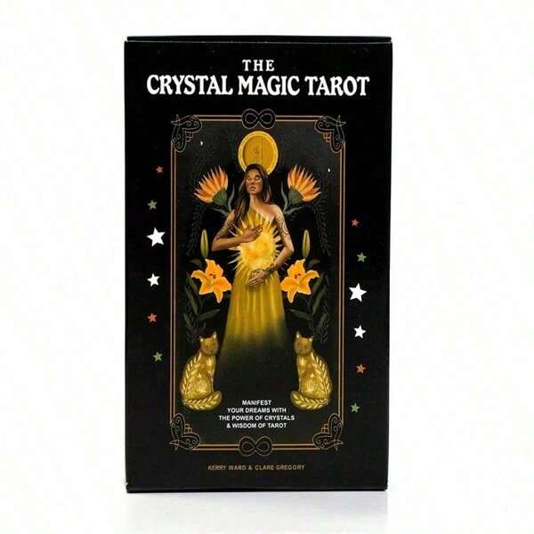 Crystal Magic Tarot Cards Fortune Telling Game Card Divination Fate Party Family Board Game