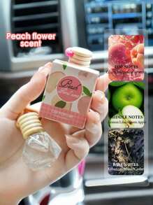 1 pieza Ambientador de coche de 8 ml, ambientador de mujer, difusor de aire para coche lindo, ambientador de hogar, ambientador de coche adecuado para armarios, interiores y exteriores para eliminar olores y realzar la fragancia, decoración de coche de mujer, ambientador de larga duración, producto de alta calidad adecuado para regalos de mujer, Día de la Madre y Día de San Valentín