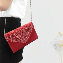 New Ladies Evening Handbags Bridal Wedding Bag Handbag - 紅色 - 查看 7
