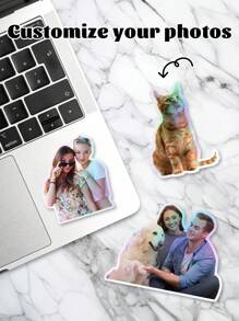 Custom Couples Stickers, Boyfriend Stickers, Girlfriend Stickers, Husband Stickers, Wifey Stickers,Photo Sticker, Family Photo Sticker, Journal Sticker, Custom Picture Sticker,Back To School Gift.