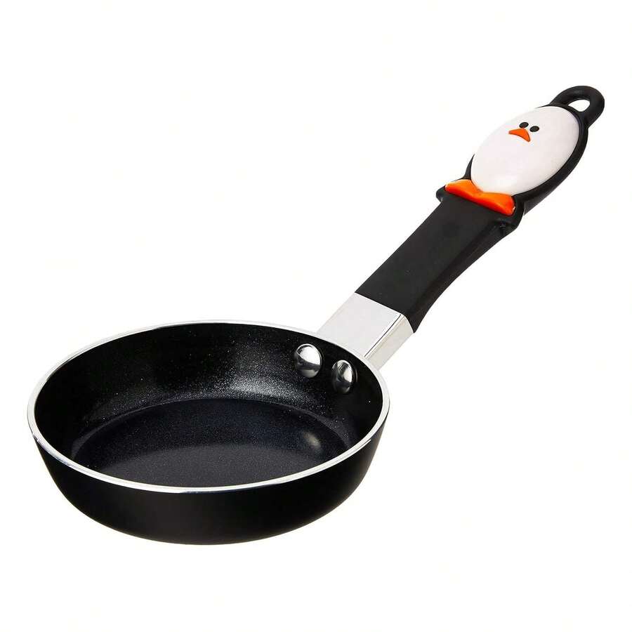 MiniFrying Pan, Small Nonstick Skillet, Heat-Resistant Handle,Breakfast For One, Ideal ForSandwiches And Pancakes, 4.5 Inch,-Free - As Pic - View 1