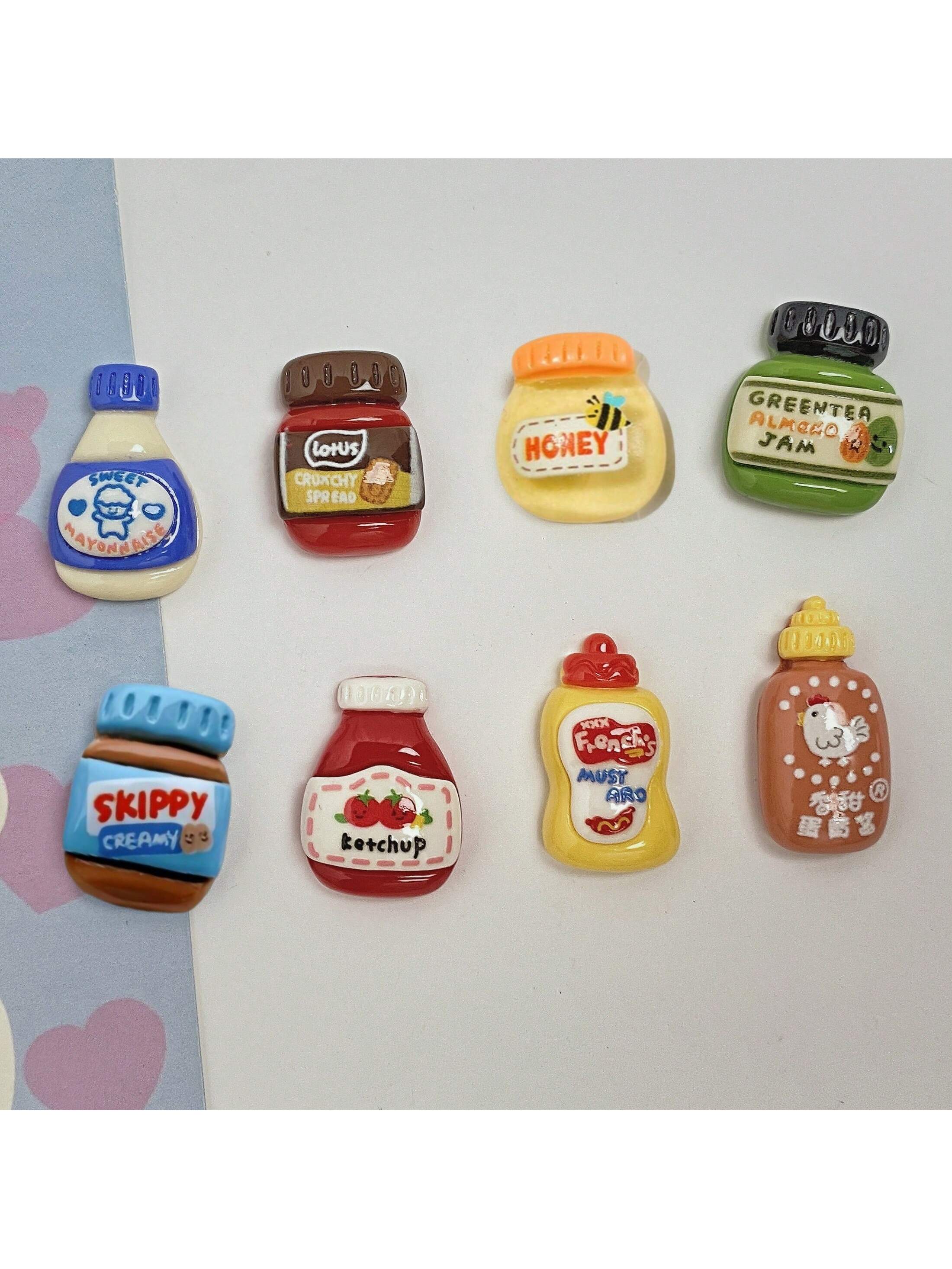 6 قطع عشوائية، مغناطيس للثلاجة، مغناطيس كرتوني كاو...