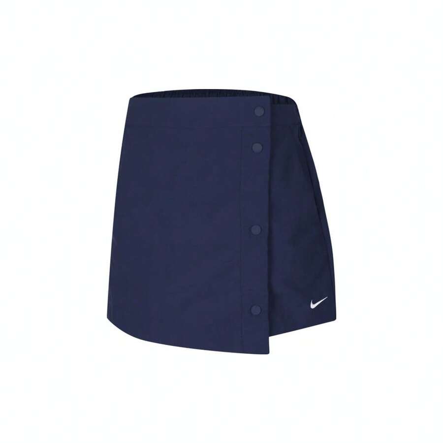 Nike Women's AS W NSW ESSNTL WVN MR 3" SKO Woven Running Shorts HM6980-410 - Blue - View 1