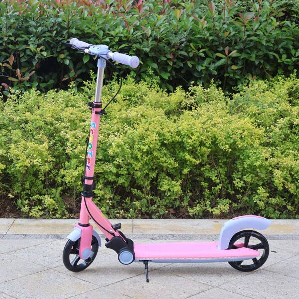 Scooter pliable pour adolescents, hauteur de poignée réglable