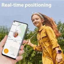Orologio smart GPS per bambini da 3 a 15 anni, con tracciamento in tempo reale, impermeabile, con funzione di chiamata, SOS, fotocamera, recinzione geografica, pedometro, anti-smarrimento e localizzatore, capacità batteria 400mAh