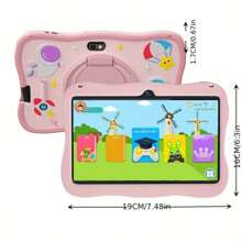 Kinder 17,8 cm Tablet Computer, Kinder Tablet Computer mit WLAN 2GB RAM, 16GB ROM, Dual-Kameras, Elternkontrolle, vorinstallierte JPA für Kindererziehung, Spiele, Tablet und Geschenke für die Kinderbetreuung, Kindergeschenke für Geburtstagsfeiern, Geschenke, perfekt als Schulgeschenke, Geschenke