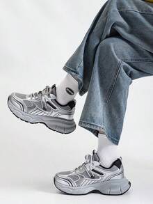 Women Wedge Sneakers - Silver - View 5