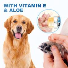 2 pièces de crème pour les coussinets de pattes de chat et de chien. Hydrate la peau sèche. Convient pour les chiens. Bâton de soin hydratant pour animaux de compagnie. Crème pour le soin des truffe de chien