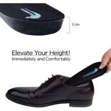 Height Increase Insole, Shoe Lift For Men Elevated Cushioned Inserts And Arch Support Comfort Insoles To Make You Taller - 0.4" UP (US Men's 7-11) - View 3