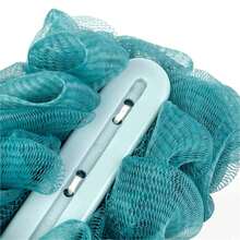 Arswin Back Scrubber For Shower, Loofah Long Handle Bath Body Brush, Soft Nylon Mesh Sponge On A Stick For Shower Men Women Kids Elderly, Exfoliating Scrub Cleaning Luffa For All Kinds Of Skin(Blue) Back To School - Blue - View 4