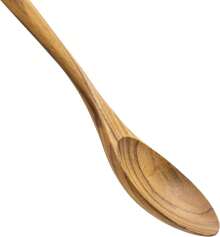 FG-Soup Spoons13.5 Teak , Wooden, Mixing  Handcft Fm Teak |   Healthy And H Moist Resistance Non Stick Okredinnerware Gold Spoon