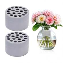 2pcs Spiral Flower Stem Holder, Rotating Flower Arranging Tool, Spiral Flower Stem Support, Floral Spiral Stem Holder, DIY Wedding Bouquet Kit Spiral Flower Stem Holder, Flower Arranging Spiral Tube (Excluding Vase And Flowers)