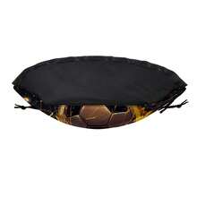 Kids' Fun Pattern Drawstring Bag - Teens Sport Gym Swim Travel Work Hiking Daypack Bag, Lightweight & Durable, Cute Designs Basketball,Football Print - Perfect For School, Sports, Travel, And Toy Storage - Multicolor - View 9