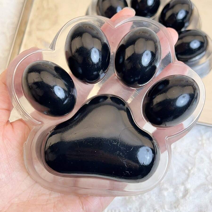 1/5/8个装超大猫爪挤压减压水晶猫爪挤压玩具，感官减压玩具，Taba Squish，挤压玩具，Taba Squish粘性玩具，弹性大号挤压猫爪，减压玩具，生日派对礼物