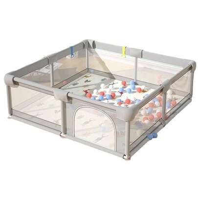 Cercadinho para Bebê Portátil 2 Tamanhos (180x120cm e 200x150cm) com 3 Estampas - Segurança Máxima