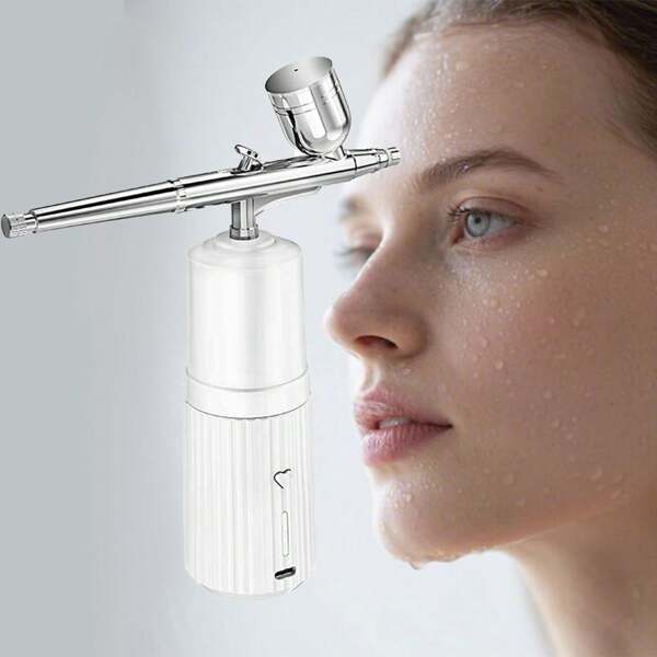 Oxygen Injection Meter, Handheld Home High-Pressure Nano Hydration Essence Import Beauty Instrument, Ultrasonic Atomization Oxygen Injector, Facial Cleansing And Moisturizing Humidifier, Home Facial Hydrator, Summer Whole-Body Hydrating Instrument