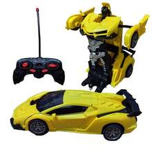 1 件一键遥控变形赛车模型玩具车，颜色随机，汽车，汽车，遥控车 - 彩色 - 查看 17