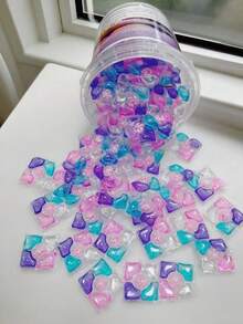 五合一浓缩洗衣液胶囊，多用途洗衣凝珠，适用于公寓和家庭