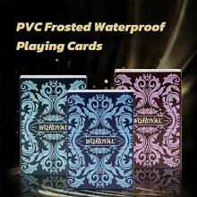 1 Set High-End Waterproof Poker Cards - Waterproof Playing Cards - Plastic Playing Cards, Durable & Flexible - Suitable For Magic, Gambling, Parties And Collectors, Valentine's/New Year Gift