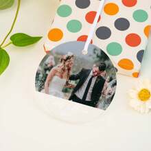 1 Stück acryl Anhänger personalisiertes acryl Hochzeitsgeschenk für Ihn - Benutzerdefinierter transparenter Anhänger für Ehemann, Freund - Jahrestags- oder Hochzeitsandenken - Das beste andere Hälfte Geschenk, romantische klare Dekoration