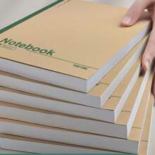 5/10 Stücke Kraftpapier Notizbuch, Schüler B5 Weiche Oberfläche Dickes Notizbuch, Großes Notizbuch, Dickes und Extra Dickes Notizbuch, für Schulbedarf, Rückkehr zur Schule