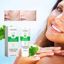 Ouhoe 60g Anti Uv Sunscreen Spf50+ Centella Asiatic Solar Sunblock Moisturize Face Refreshing Oil Control Summer Sunscreen Cream - buy 4 free 6 - View 2