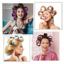 36pcs/Set Self-Grip Rollers Kit With 24Rollers And 12Clips, Salon Quality Curlers For Diy Hairstyling, Heatless Rollers, Back To School, Travel Holiday Essentials, Hair Accessories For Women, Hair Curlers, Curly Hair Brush, Rollers, Curly Hair Products, Curler, Rollers For Hair Curl, Curly Hair Tools, Hair Roller, Hair Curler, Barber, Hair Curlers, Barber Accessories, Rollers, Curly Hair Products, Curler, Rollers For Hairdressing Equipment, Accessories, Hair Curl, Curly Hair Tools, Hair Roller, Christmas,Curly Hair, Hair Curler, Hair Rollers, Heatless Curl, Heatless Curls, Rollers, Hair Curlers, Curly Hair Products, Hair Curl, Hair Roller, Rollers For Hair, Curly Hair Tools, Heatless Curlers,Hair, Accessories, Hair Products, Hair Tools, Hair Stuff, Hair Care, Curly Hair Brush, Barber, Barber Accessories, Hairdressing Equipment,Heatless Waves,Travel Essentials,Travel Essential,Hairstyle,Hairdressing - Coffee Brown - View 9