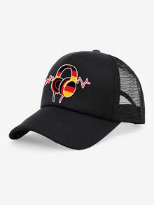 3 件/1 件男女通用足球和卡车印花棒球帽，时尚个性化多功能户外遮阳帽，适合夏季日常佩戴防晒，户外足球运动搭配，生日和节日礼物的理想选择