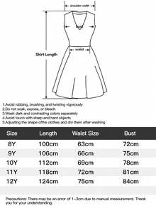 Tween Girl Christmas Dress With Bow Backless Deep V Puff Sleeve Tulle Princess Dress, Suitable For Birthday Party, Wedding, Flower Girl, Prom, Holiday Occasions - Dark Green - View 8