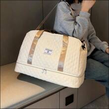 Travel Duffel Bag For Men And Women With Shoe Compartment, Carry-On Travel Bag For Fitness And Travel,Expectant Mother's Hospital Bag,Suitable As A Festival Gift