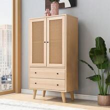 Sairedel Storage Cabinets - Oak + Particle Board - View 5